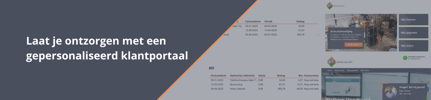 Laat je ontzorgen met een gepersonaliseerde klantportaal (4)