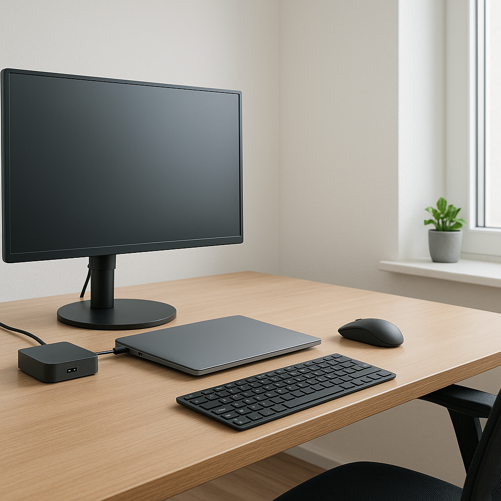 Eine komplette Workstation